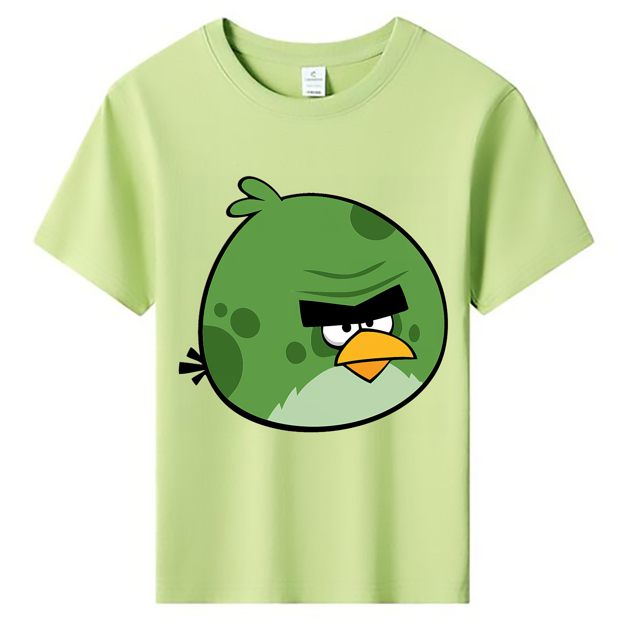 （画像用） Angry Birds アングリーバード 綿100％キッズTシャツ（フロントプリント）